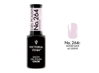 Lakier hybrydowy Victoria Vynn 264 Good Luck 8 ml - jasny słodki róż na paznokciach