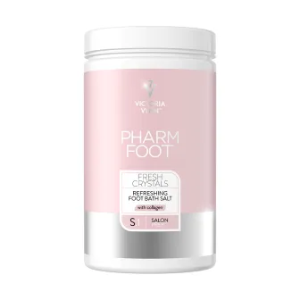 PharmFoot Fresh Crystals 1250 g - sól do kąpieli stóp odświeżająca i zmiękczająca