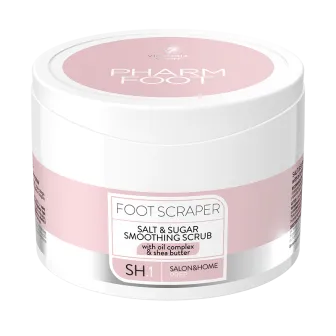 Foot Scraper 200 g - peeling solno-cukrowy do stóp Victoria Vynn Pharm Foot