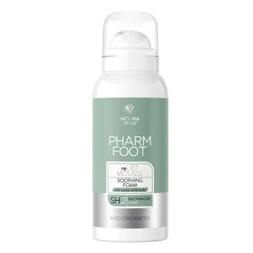 reLIEF MOUSSE lekka kojąca pianka ziołowa do problematycznej skóry stóp, 105 ml